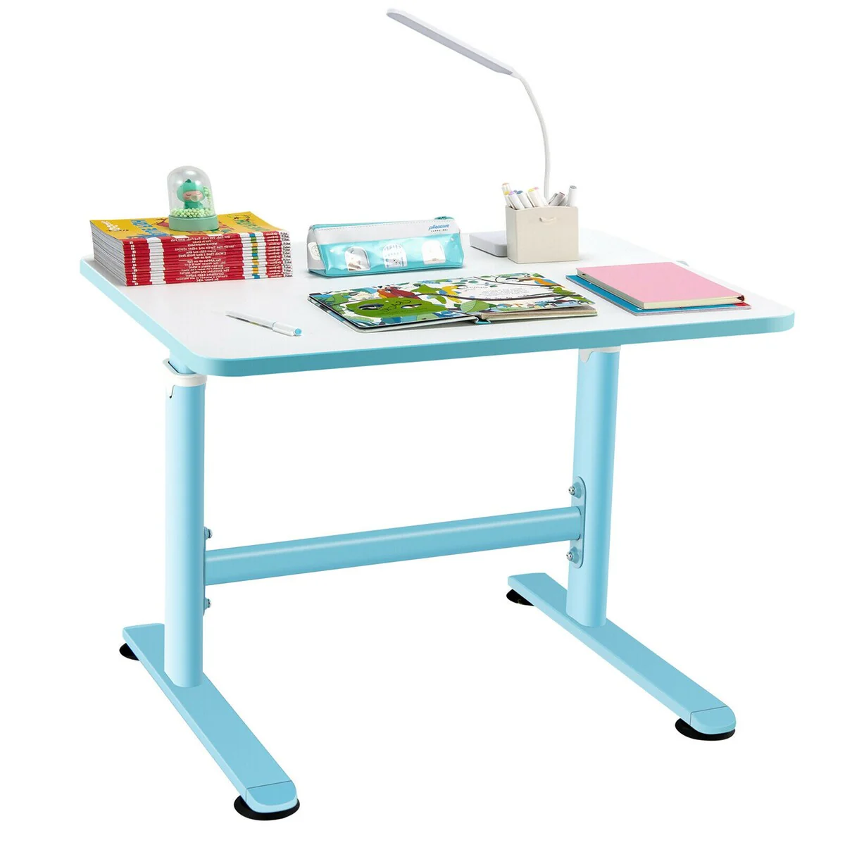 32 x 24inch Kids Desk Height Adjustable Table with Hand Crank System
