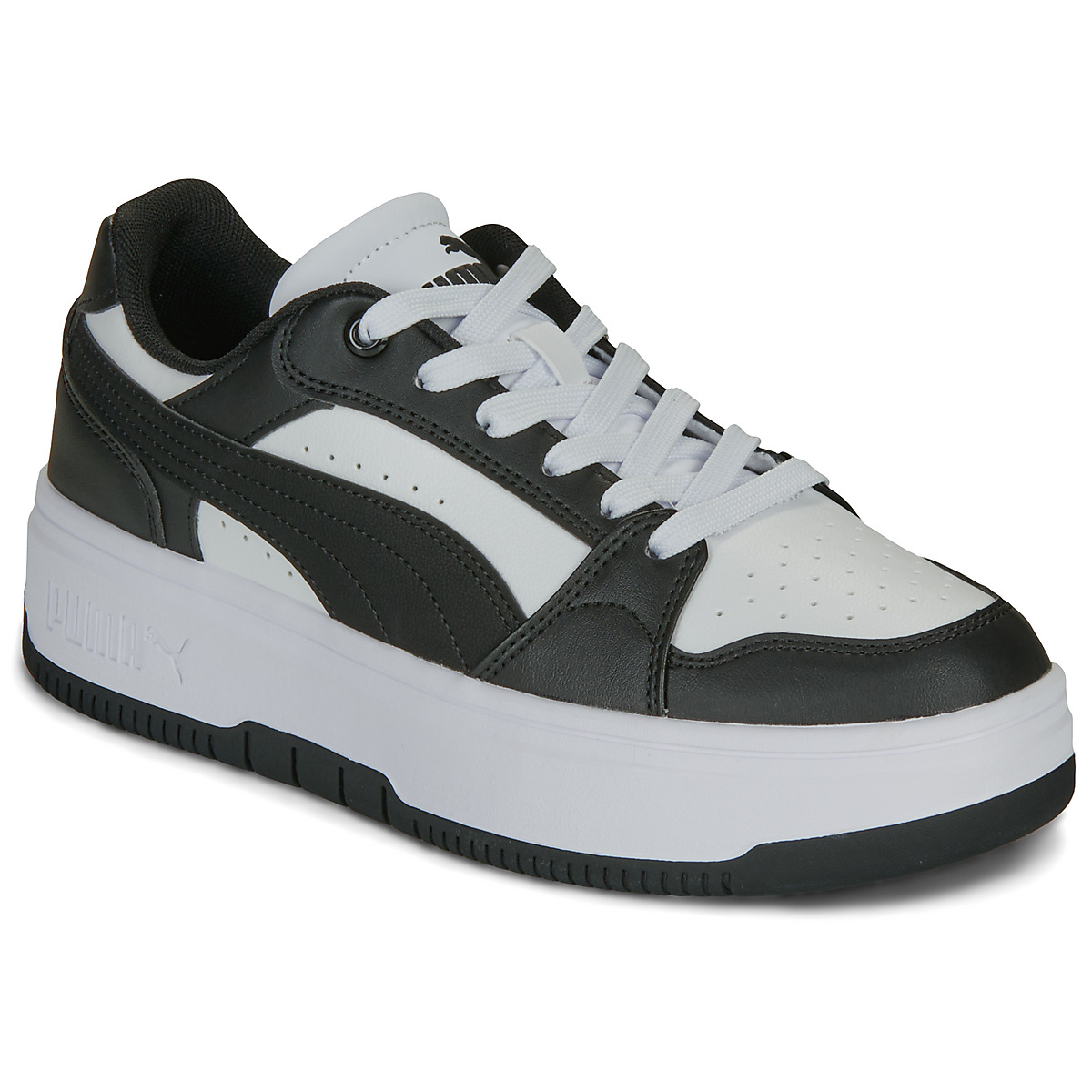 Puma - Rebound Low - Black / White