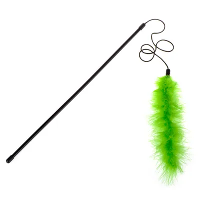 Feather Boa Cat Dangler Pole
