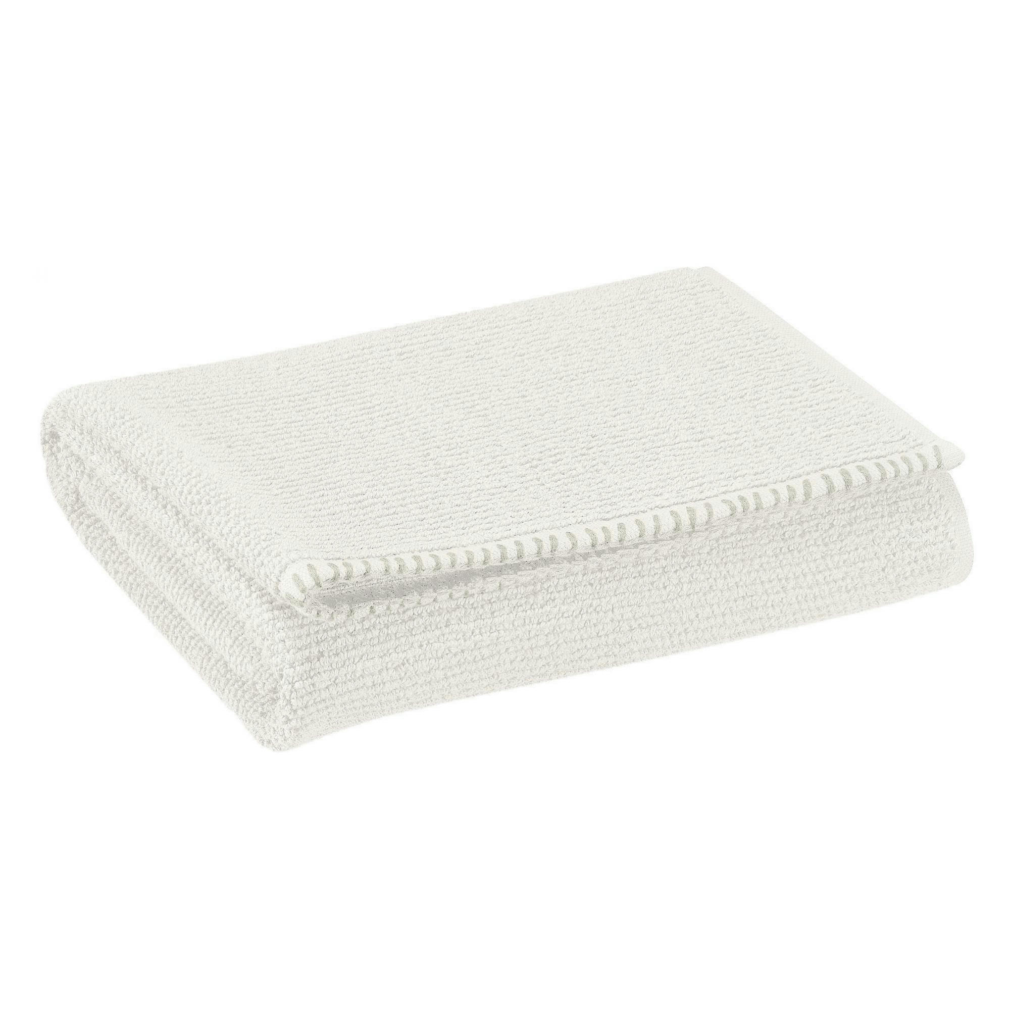 BORA - Drap de douche  en coton neige 70 x 130
