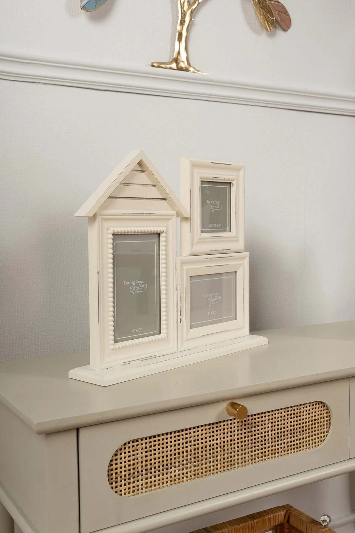 Chloe House Triple Photo Frame