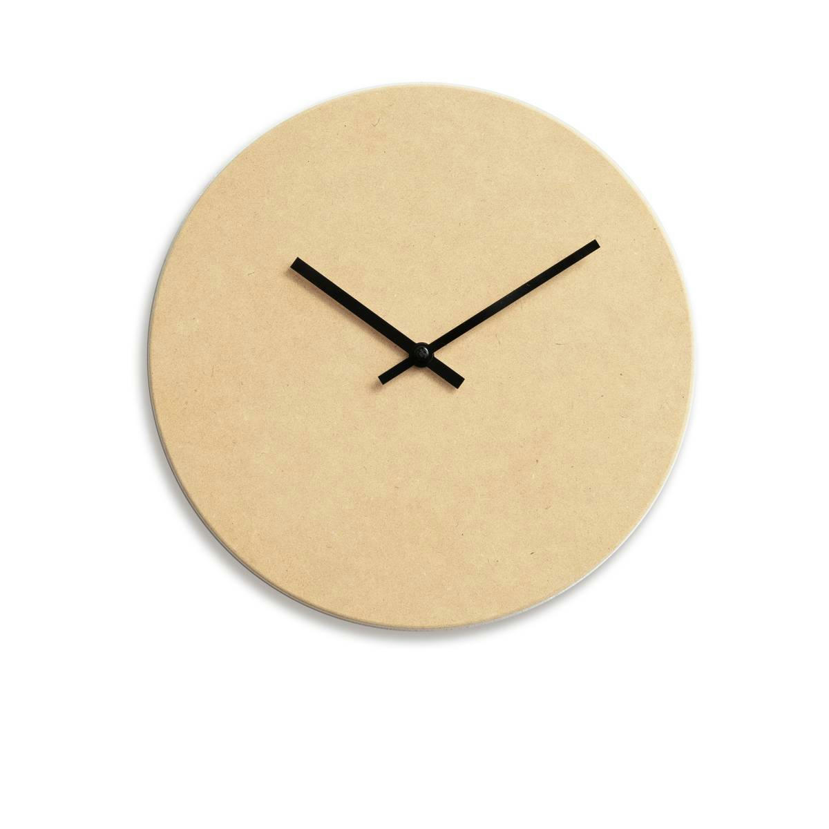 - Horloge murale en bois Jaune D38cm