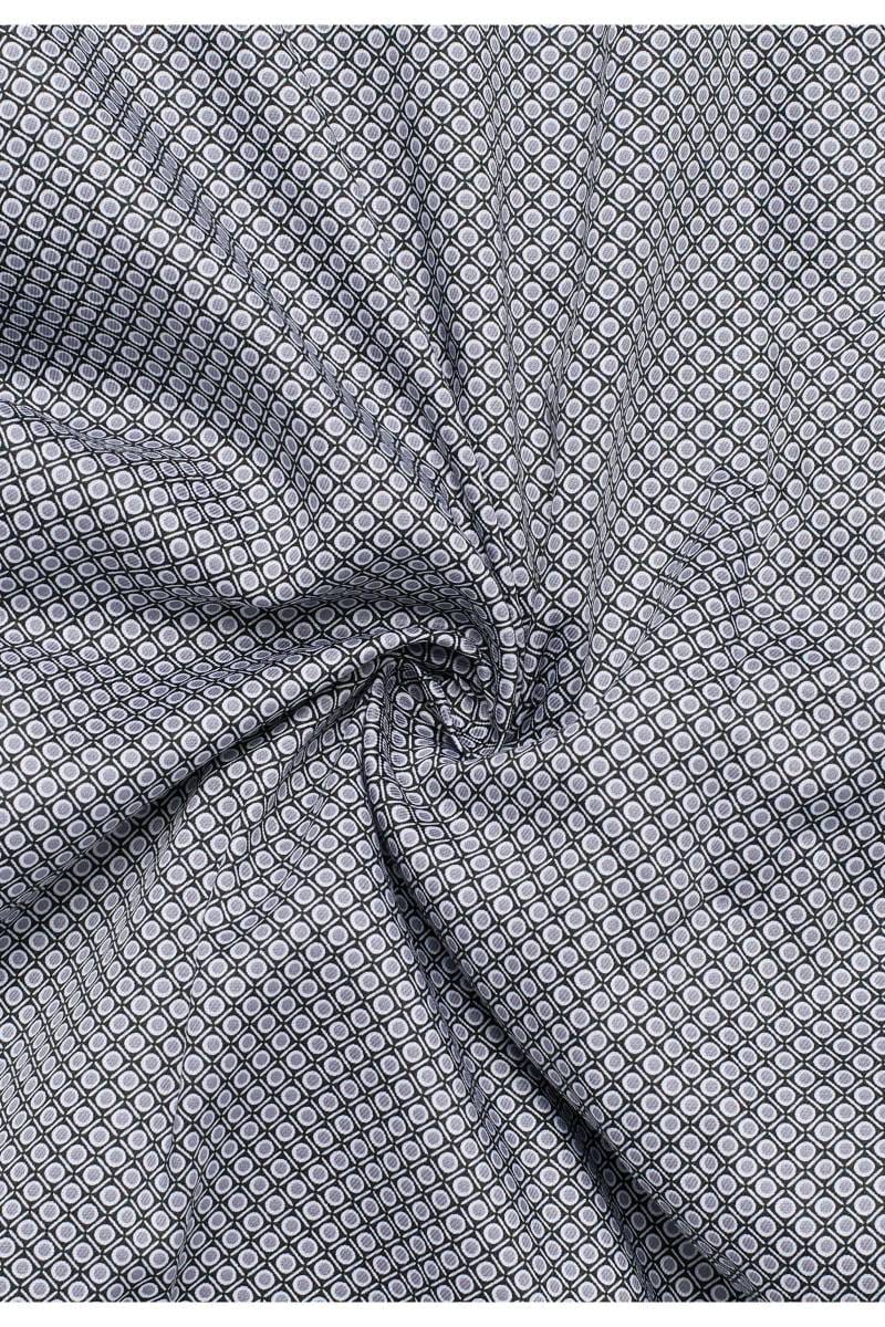 ETERNA Slim Fit Hemd silber, Bedruckt