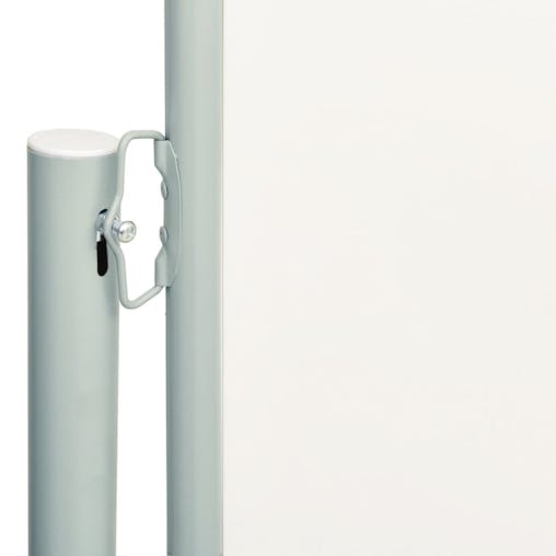 NNEVL Patio Retractable Side Awning 220x600 cm Cream