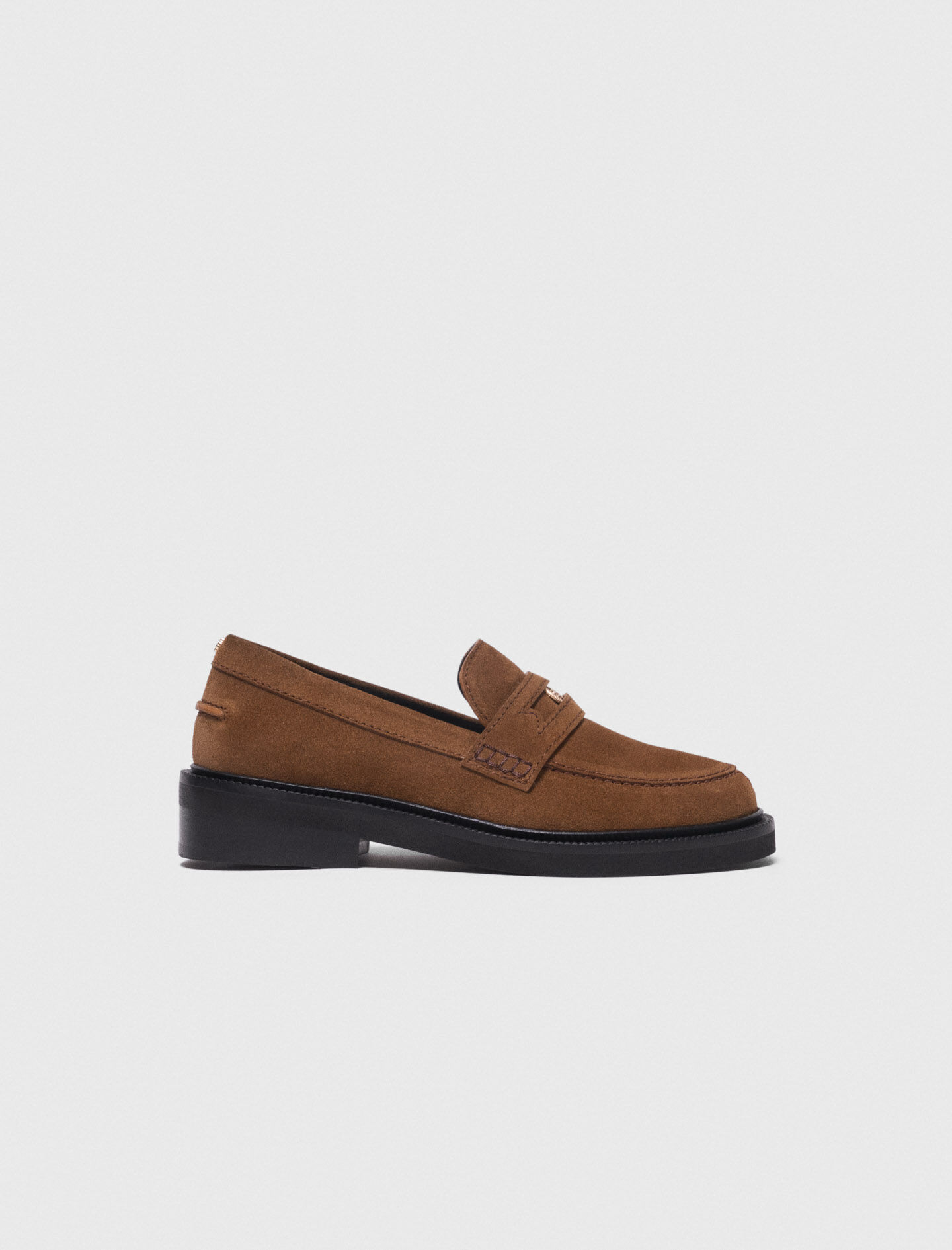 Mocassins en suède