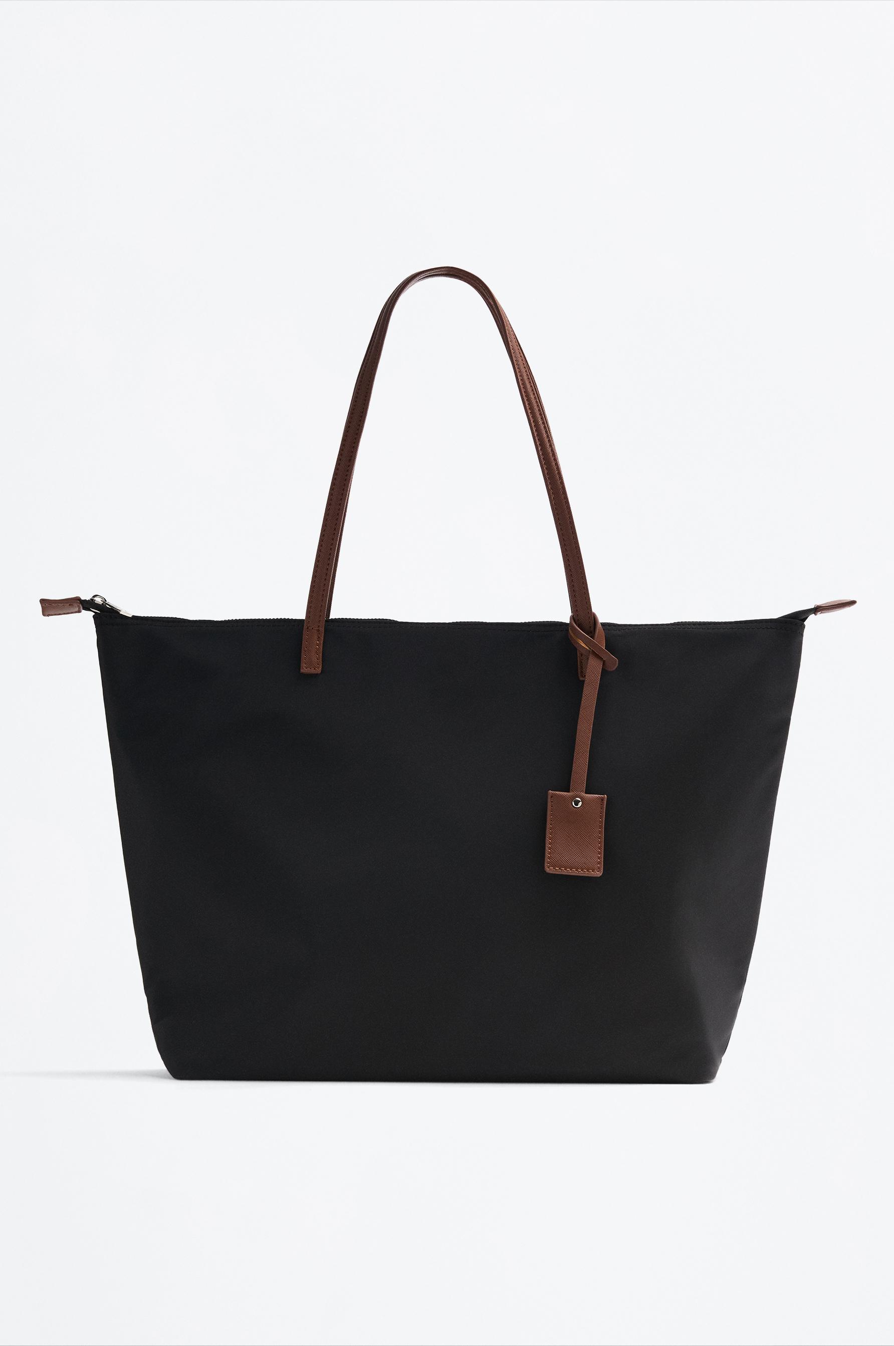 Bolso shopper grande nailon charm