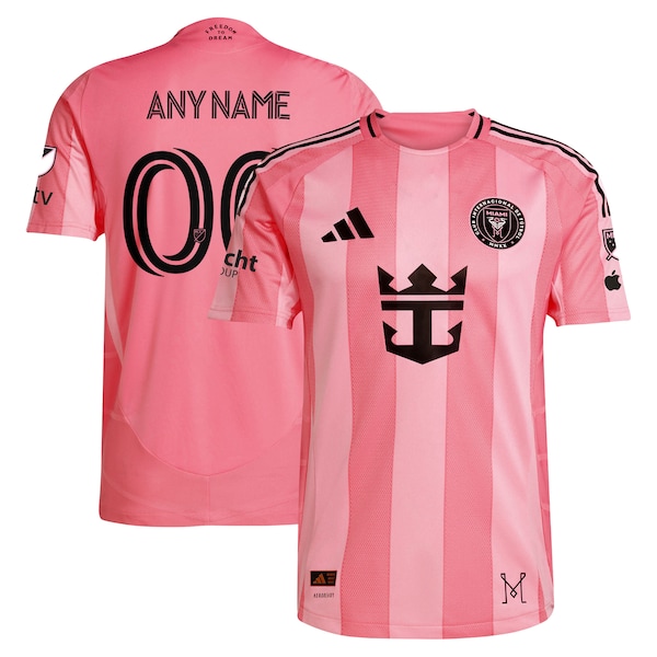 Inter Miami CF adidas 2025 Euforia Authentic Custom Jersey - Light Pink