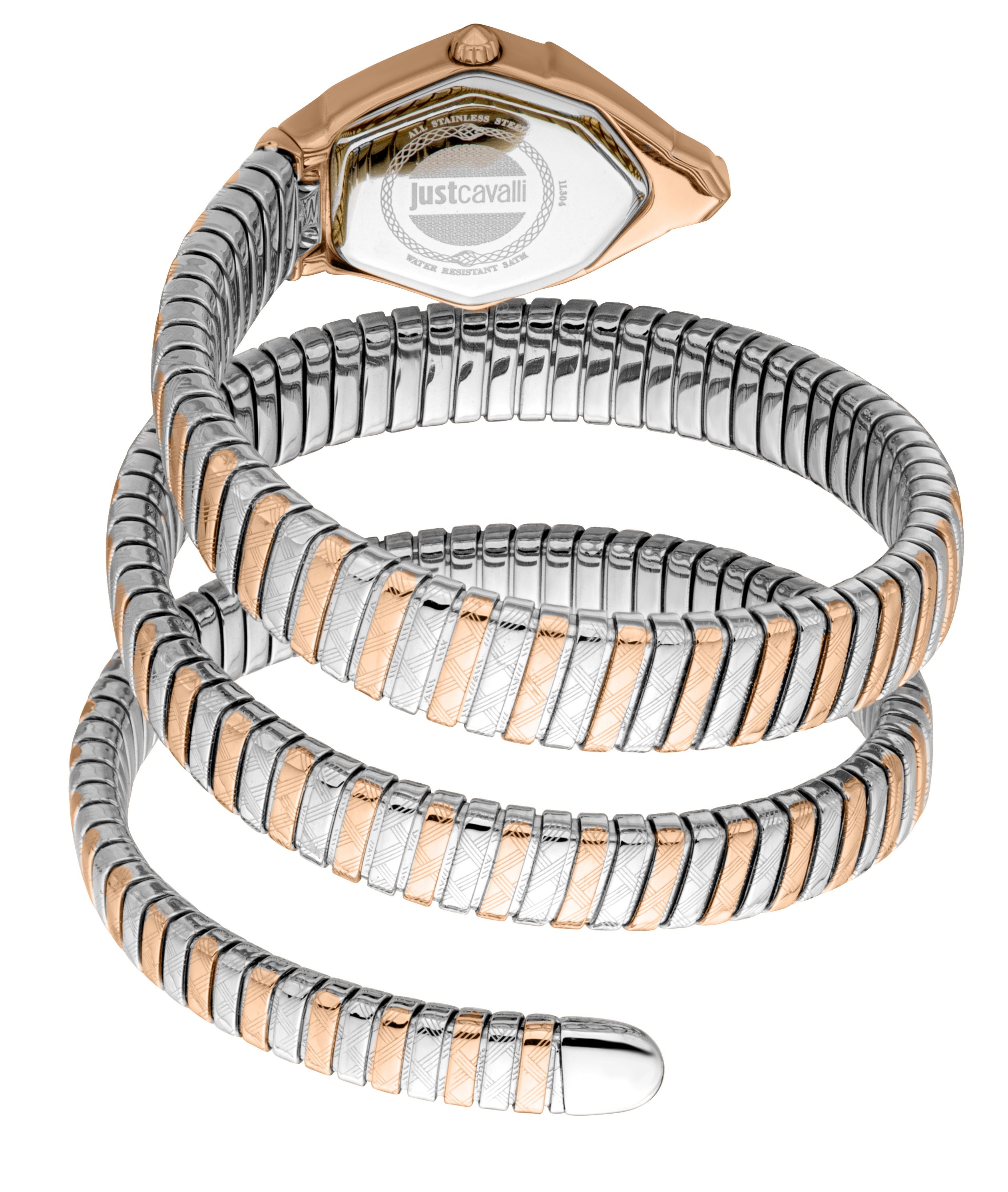 Just Cavalli Snake 316L Stainless Steel Watch