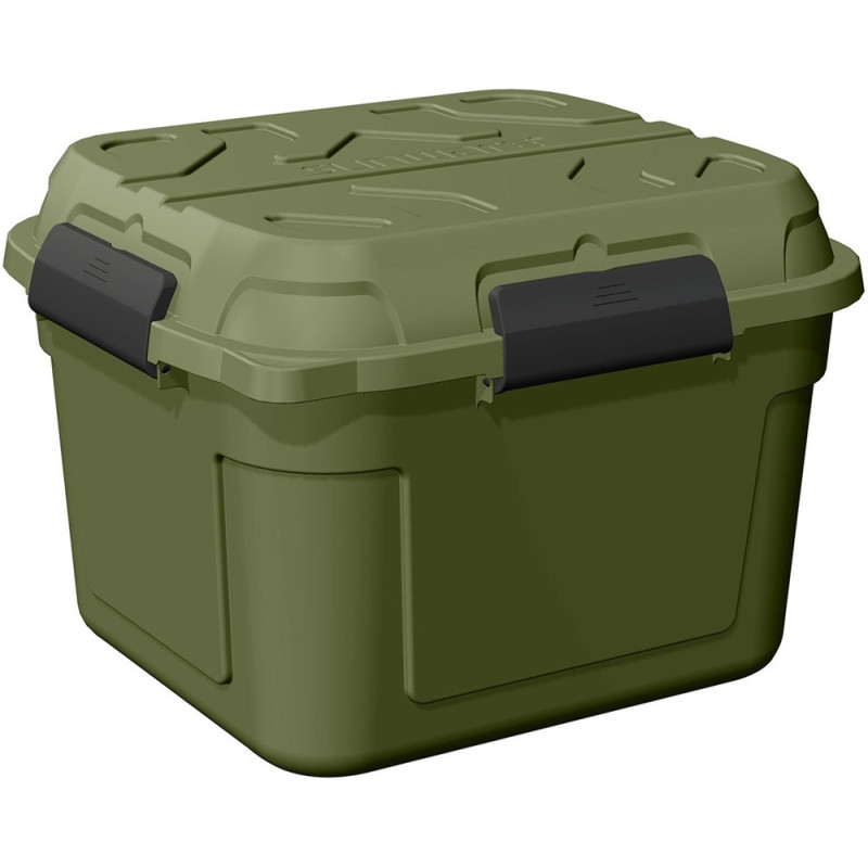 Box de rangement Q-Line étanche vert et noir 90 L SUNWARE