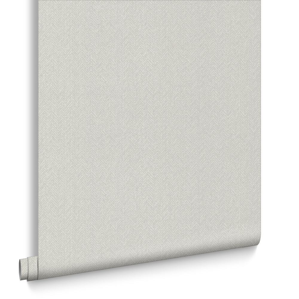 Graham & Brown Vliesbehang - Herringbone Texture Ecru - 10mx52cm