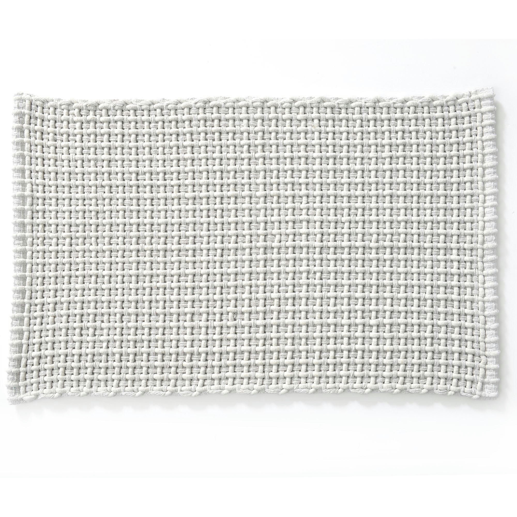 TRESSADOUX - Tapis de bain 50x80 blanc craie en polyester