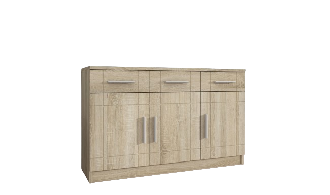Komoda PARIS 3D3S Sonoma