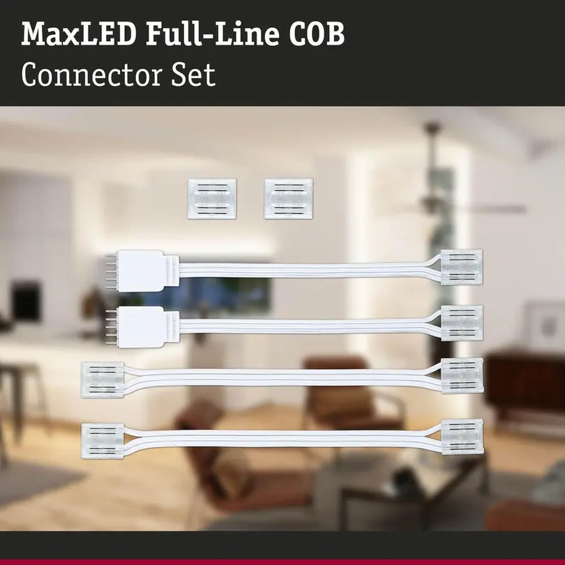 Leuchtenbefestigung MaxLED Connector Set Full-Line COB