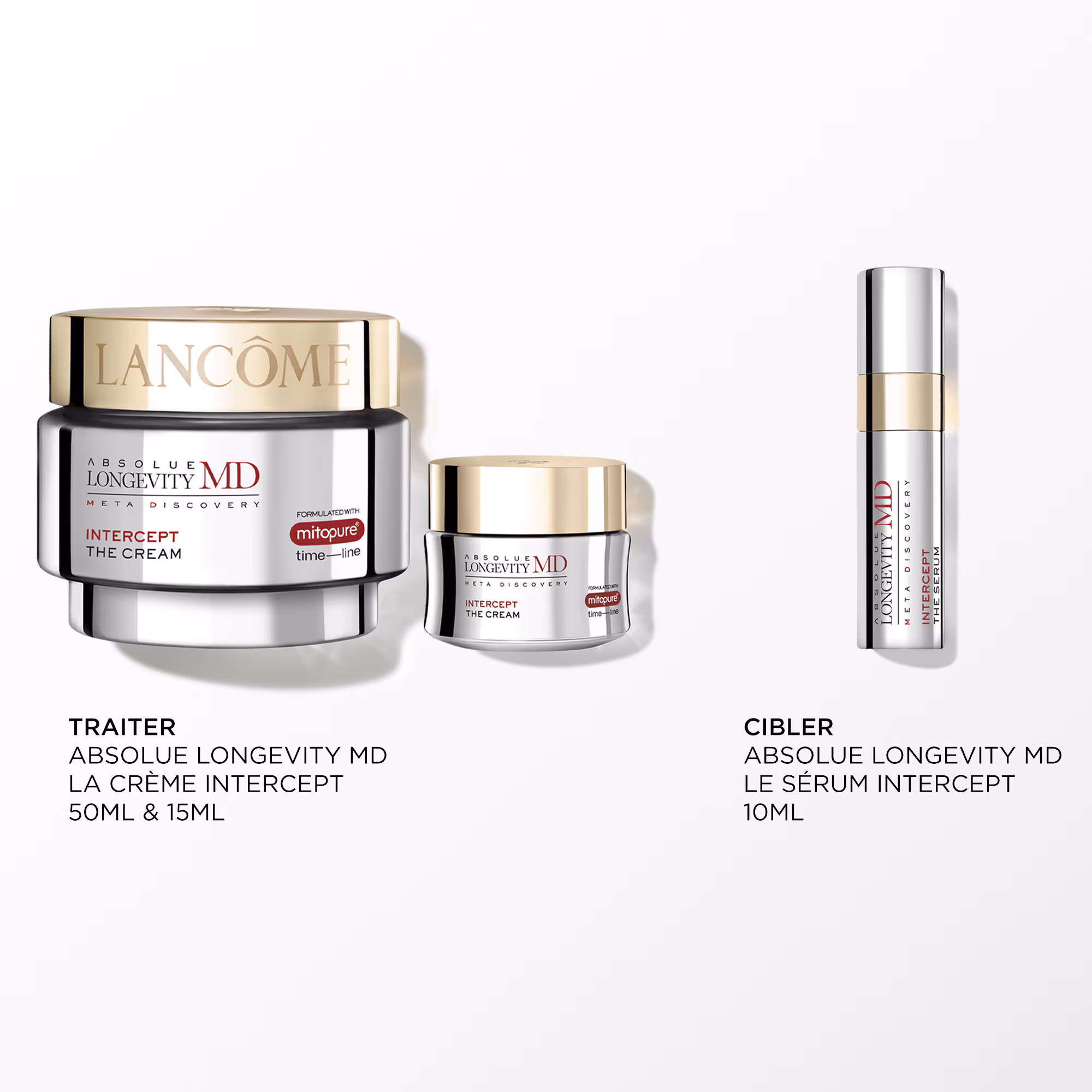 ABSOLUE LONGEVITY MDCoffret - crème + format voyage + sérum