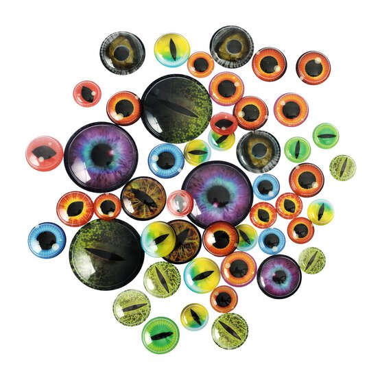 Assorted Animal Googly Eyes 50 Pack