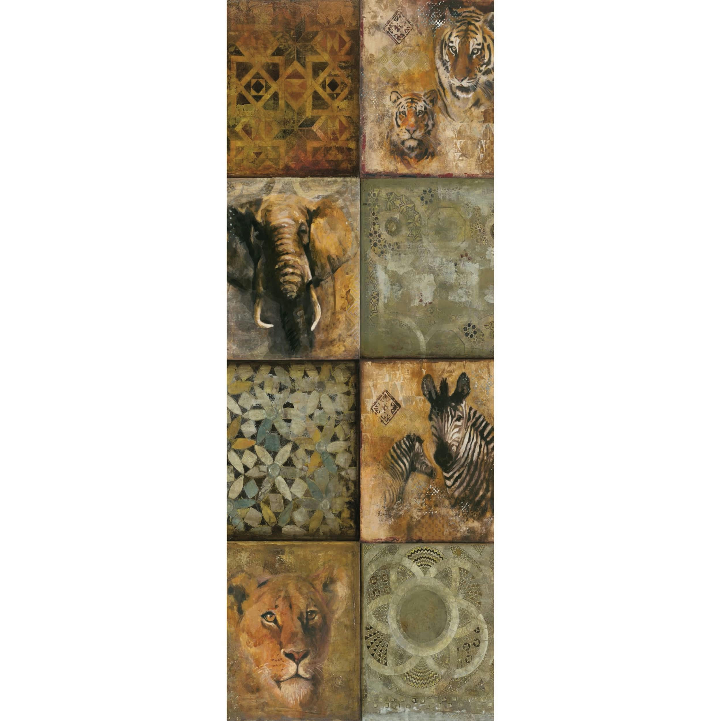 SAFARI - Lé unique vertical 100x270 cm