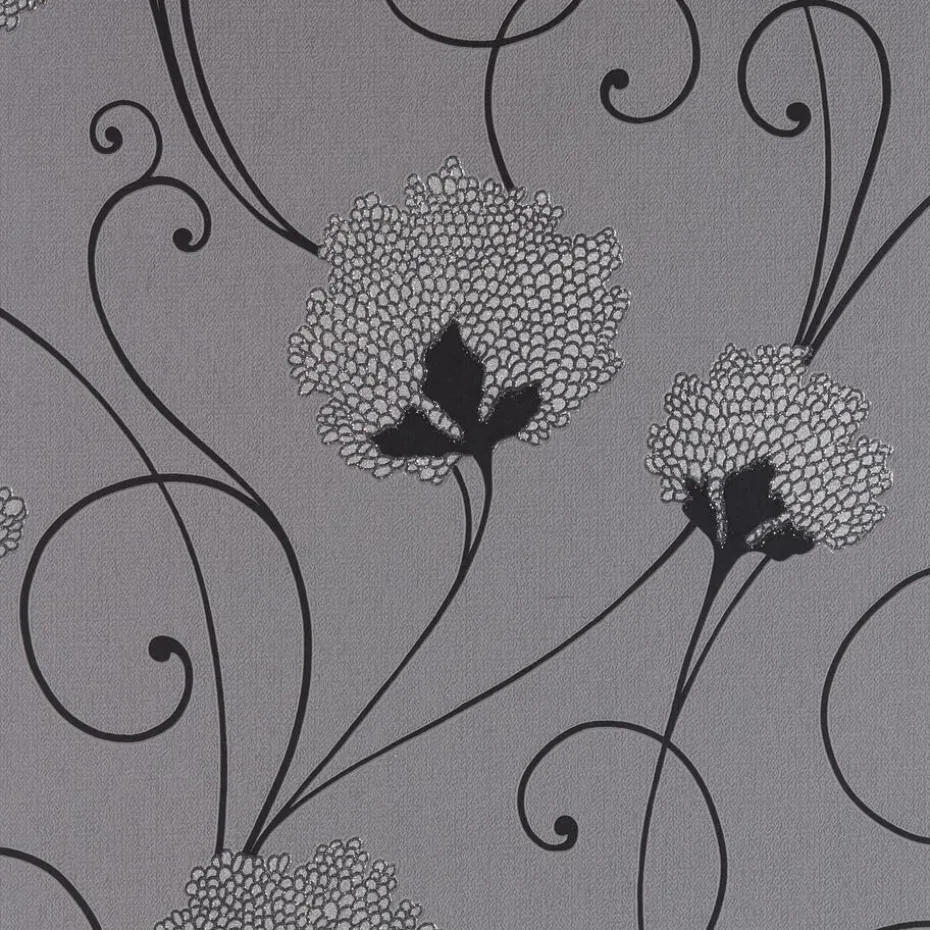 Kwantum Vliesbehang | Behang Romy  Grijs