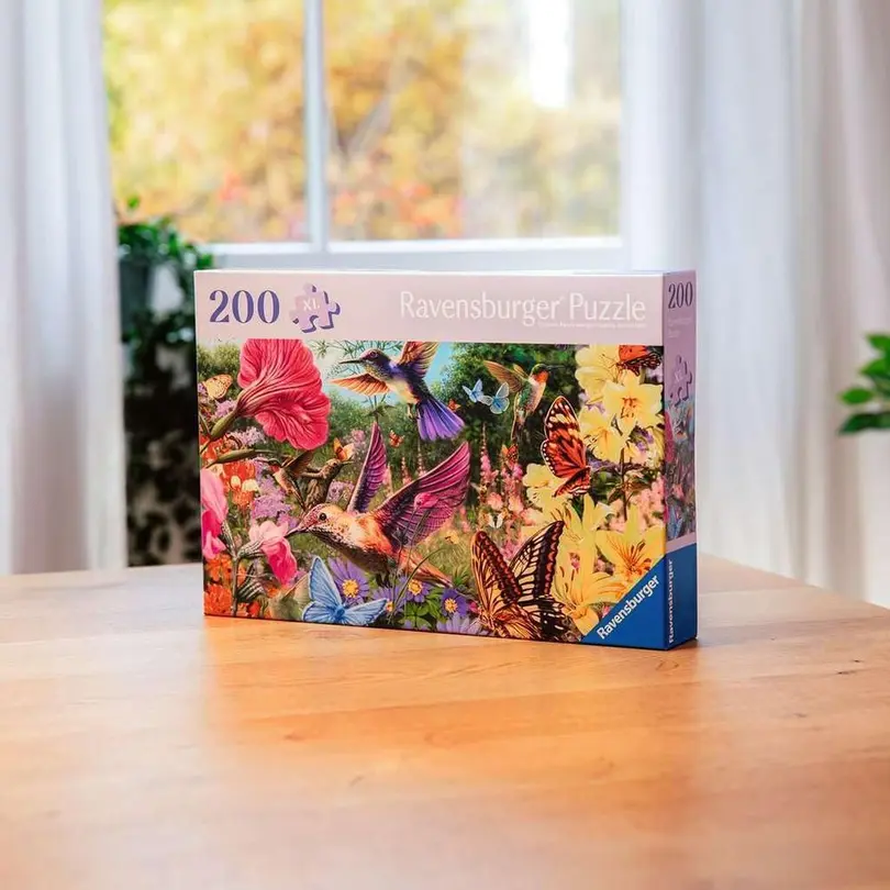 Puzzle 200-teilig Hummingbirds and Butterflies