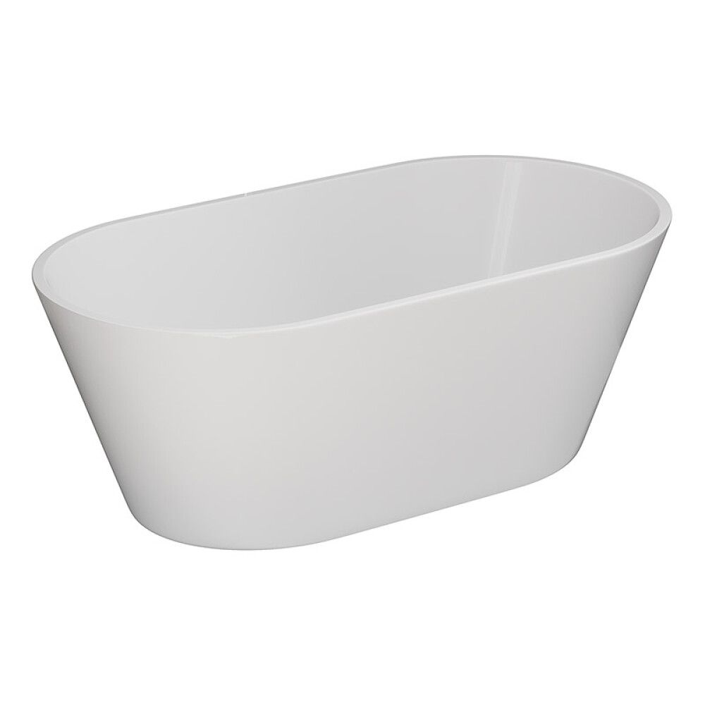 BADEKAR BATH DELUXE FLORIDA FRITTSTÅENDE HVIT 150CM