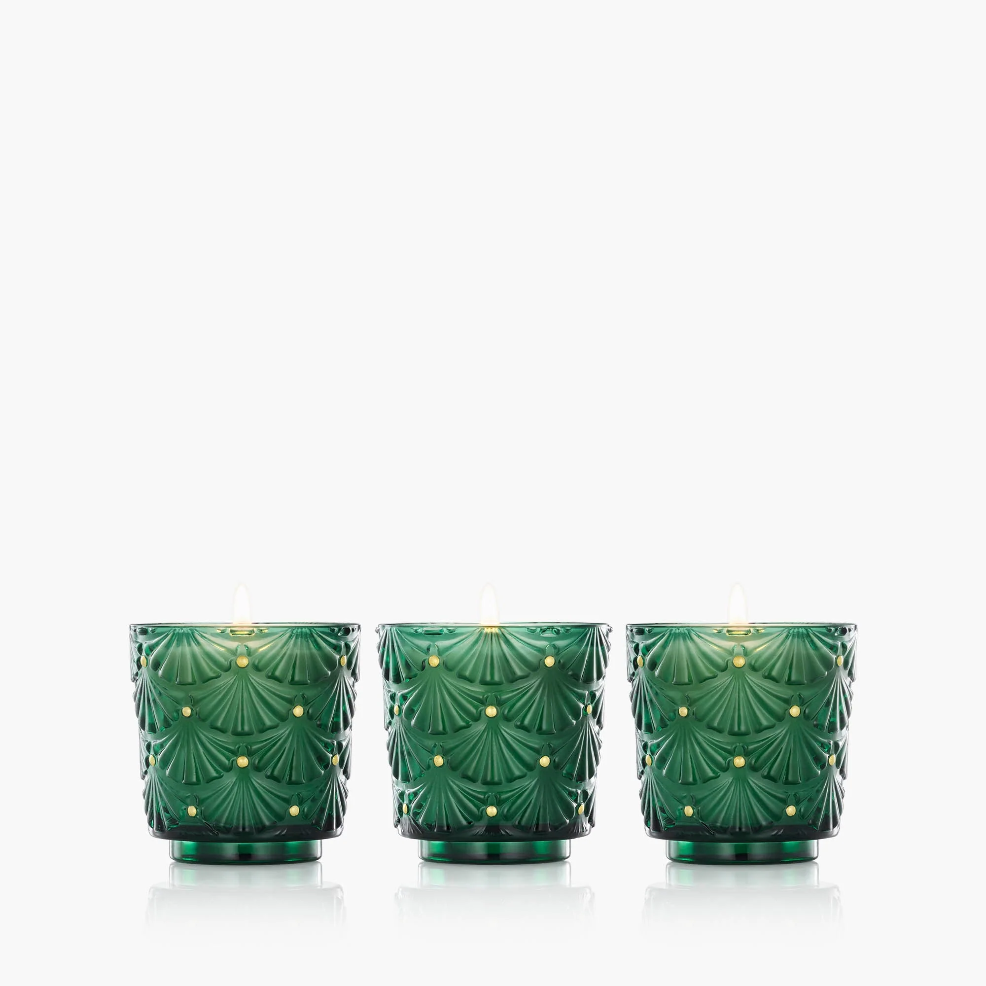 Noble Fir Garland - Mini Pedestal Trio Gift Set