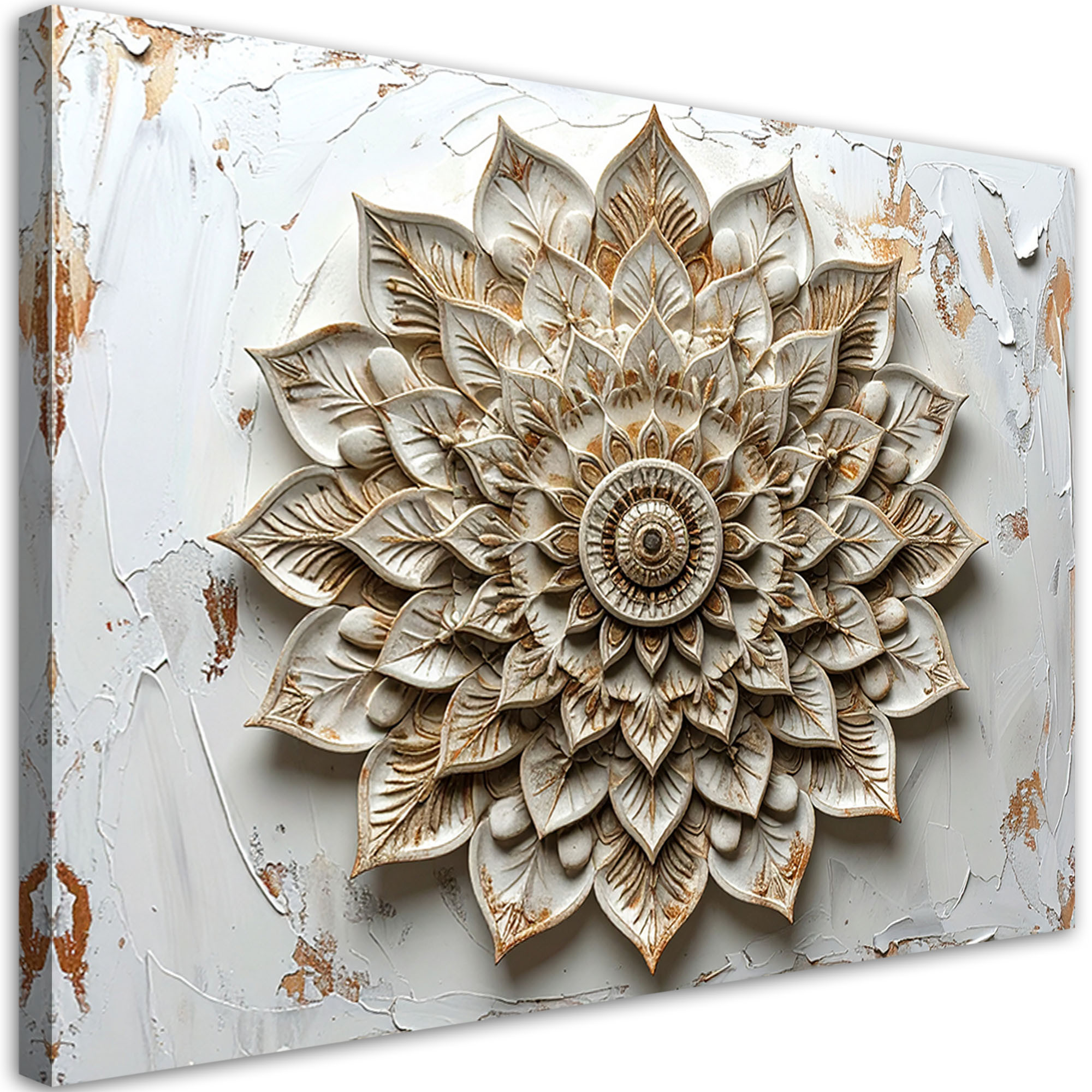 Obraz do salonu sypialni biura, Mandala Zen Spa Orientalny 30x20