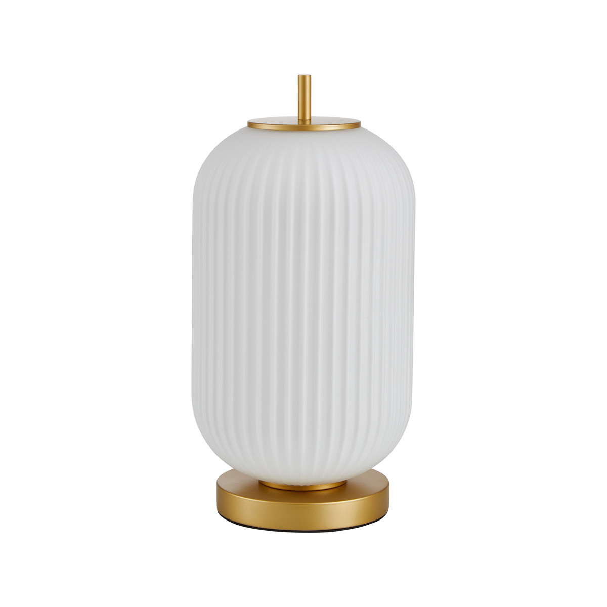 Lampa stołowaopalowo-złota OLMETO 1xE27x10W wys:40cm Italux