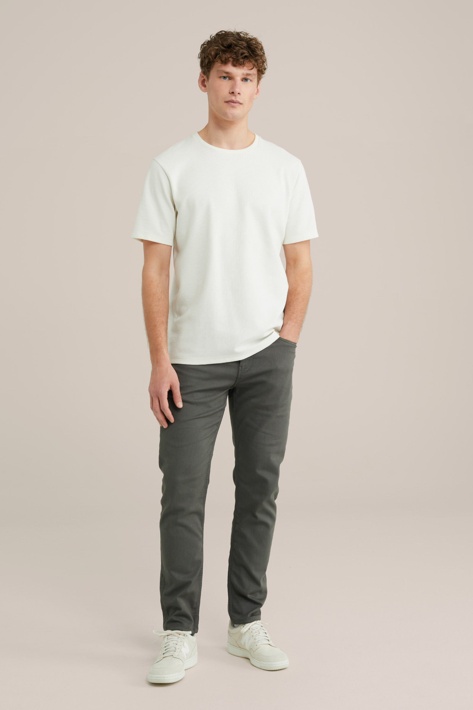 Slim fit chino van premium bi-stretch
