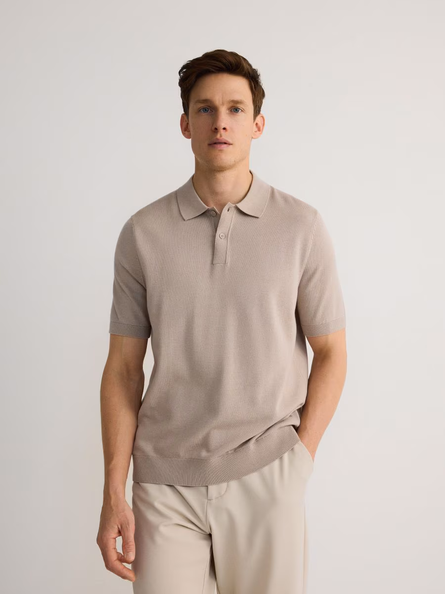 Cotton Rich Polo Jumper