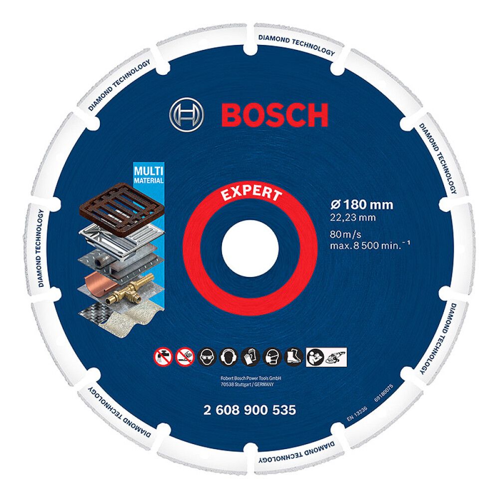 DIAMANTSKIVE BOSCH METALL 180MM