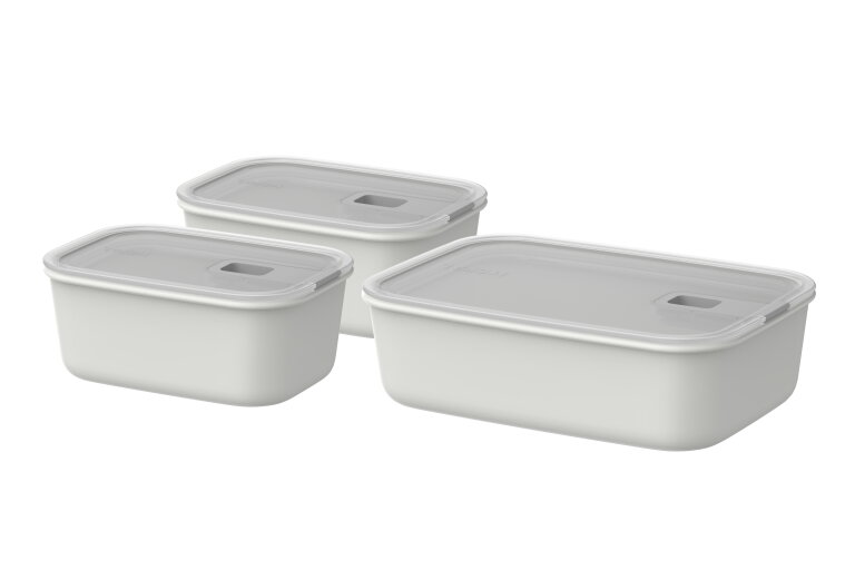 EasyClip set vershouddozen 3-delig (2x700 ml   1500 ml) - Nordic white