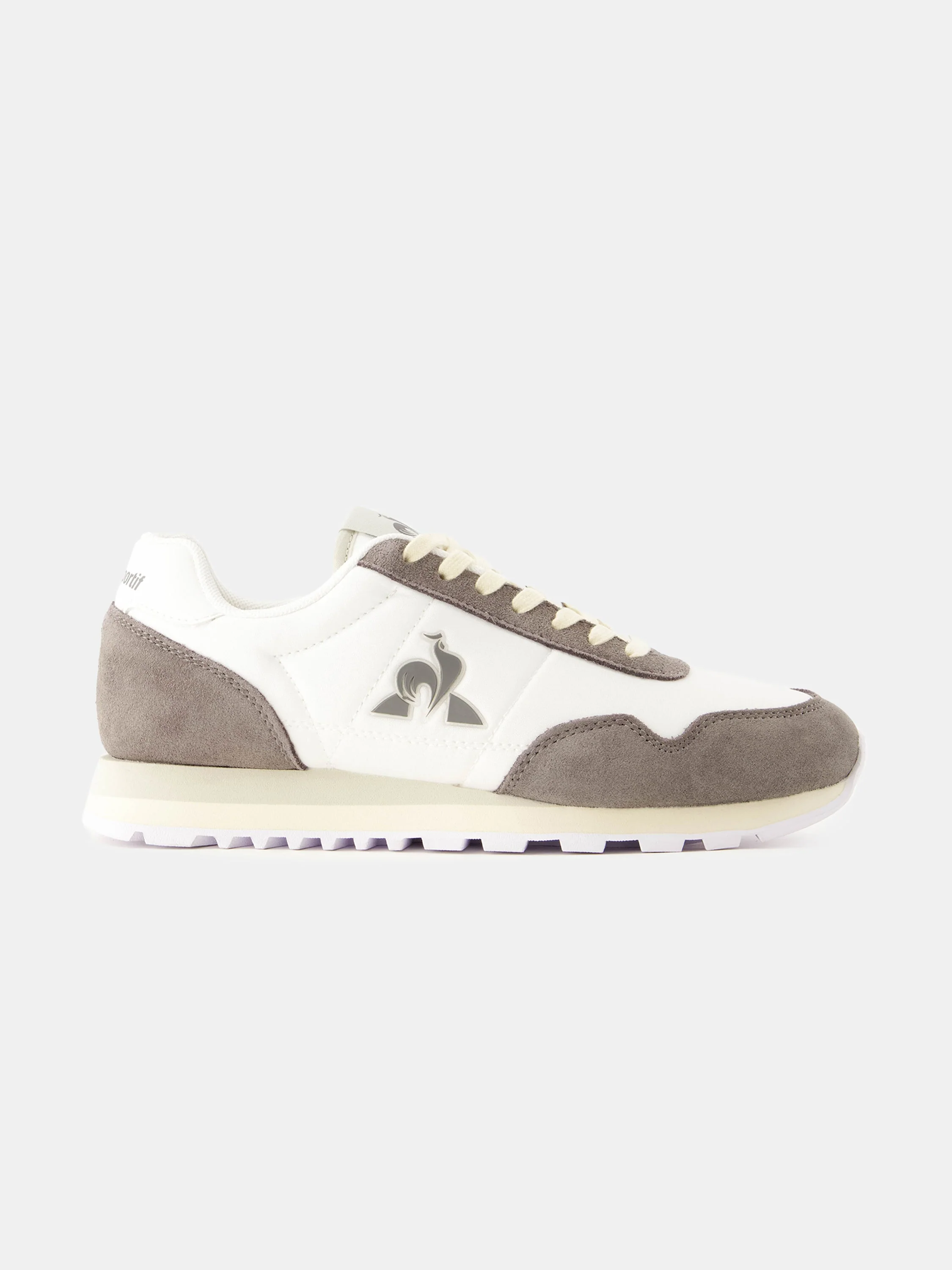 Basket retro-running en textile et suede Astra