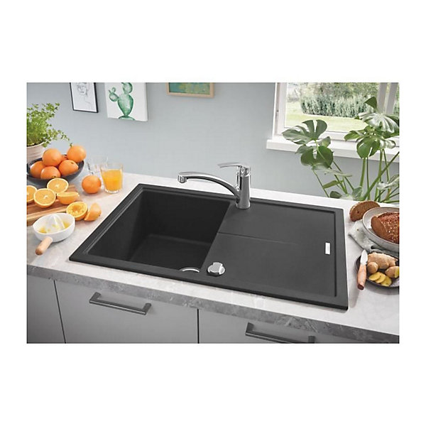 Evier composite avec egouttoir - GROHE - K200