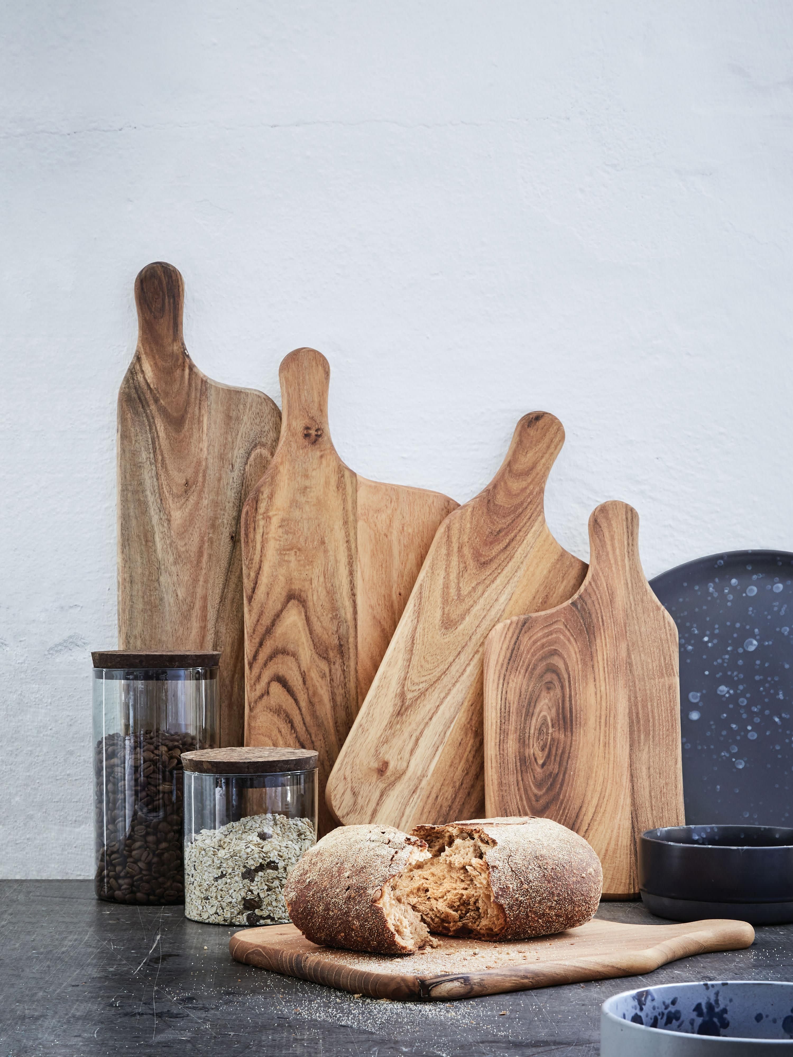 Schneidebrett Raw aus Teakholz
