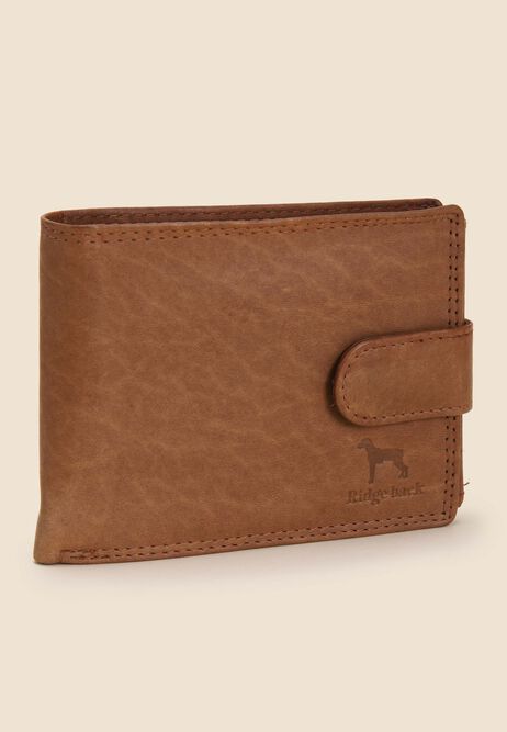 Mens Brown Ridgeback Leather Wallet