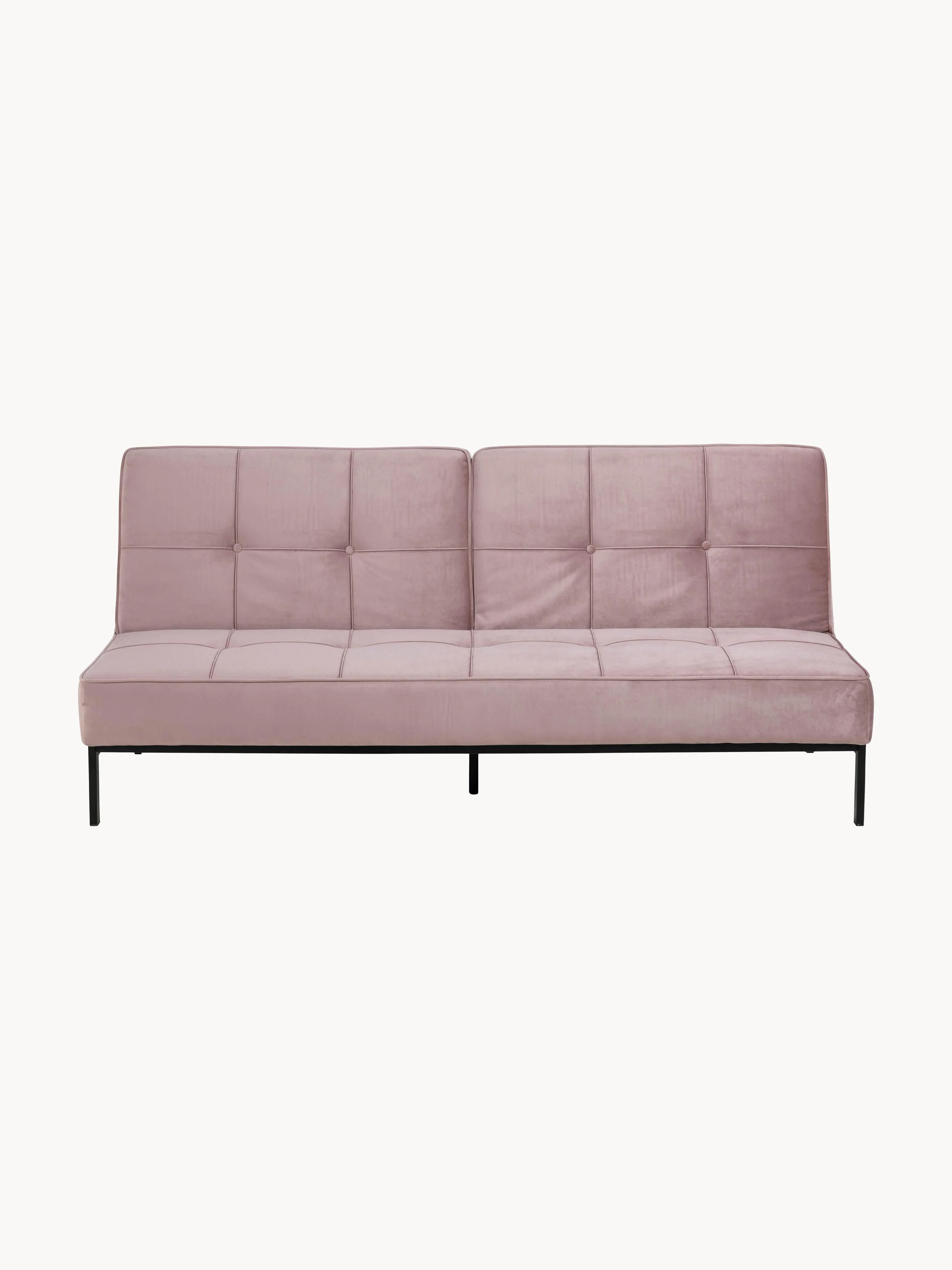 Samt-Schlafsofa Perugia (3-Sitzer)