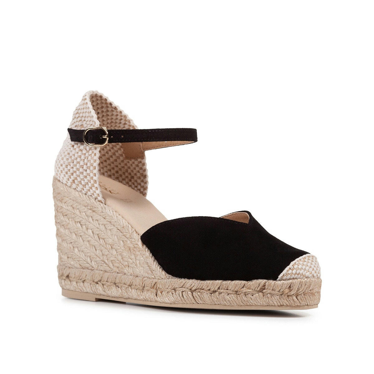 Espadrilles compensées suédées Gelsa