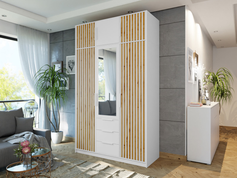 Szafa Bali Lux 3D z nadstawką