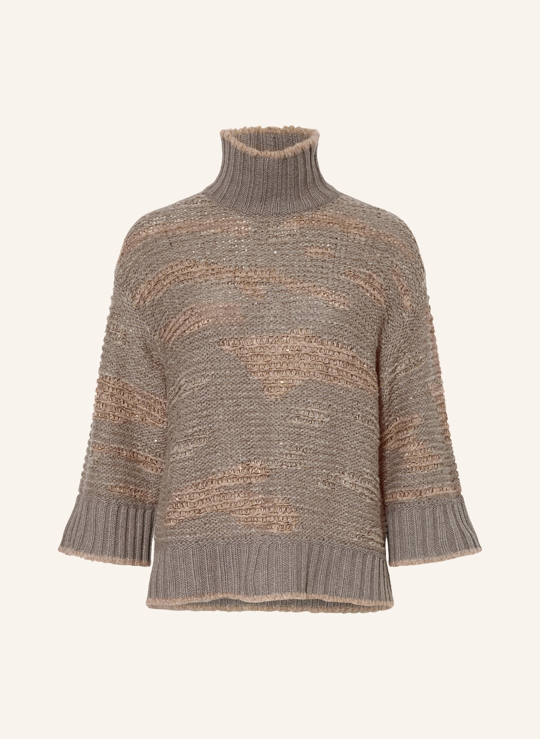 FABIANA FILIPPI Pullover mit Merinowolle und Pailletten