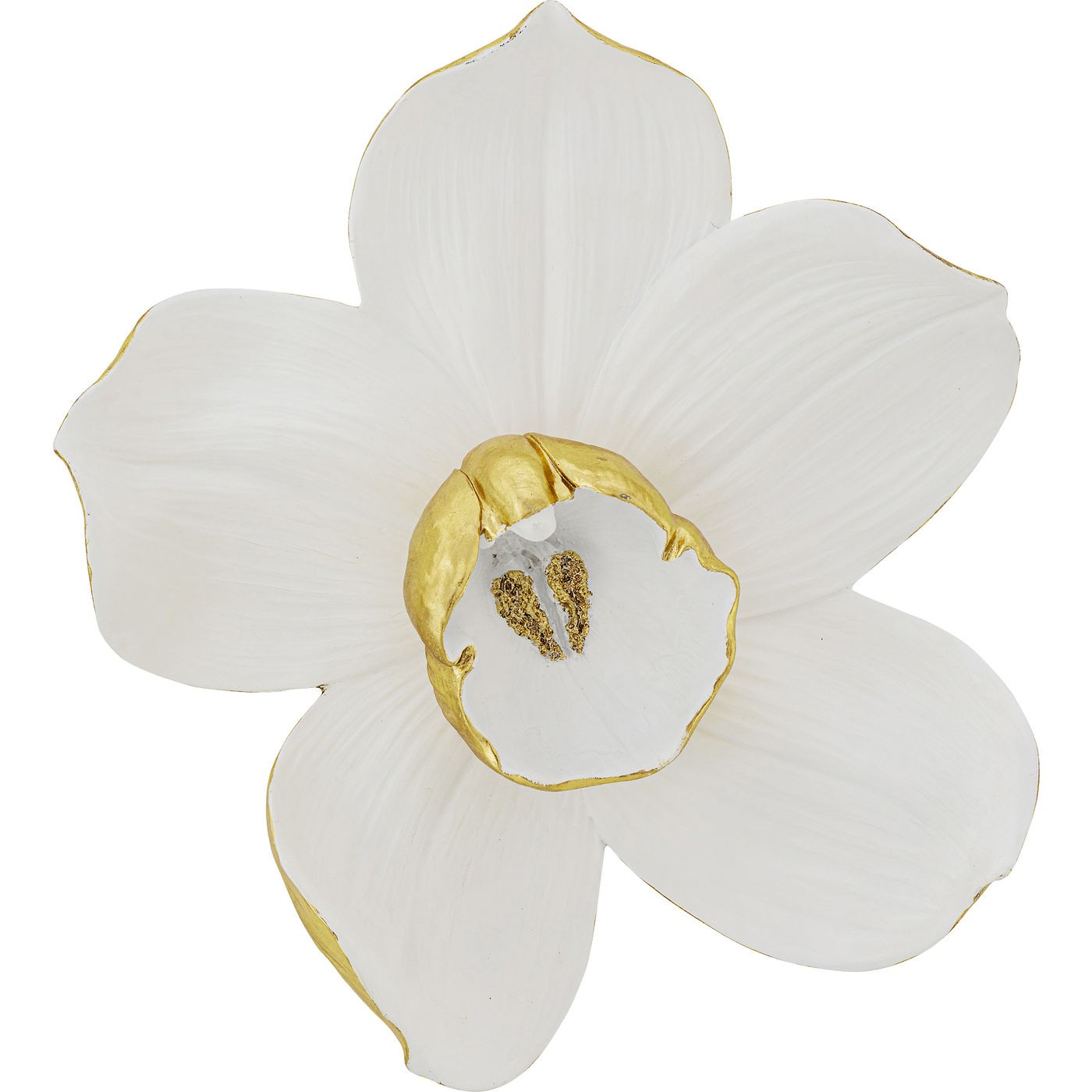 Kare Design Wanddecoratie Orchid Wit 44cm