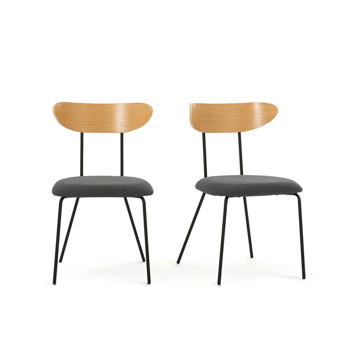 Lot de 2 chaises vintage Brooklyn