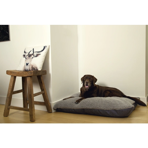 Liegekissen »Ruba«, BxHxL: 70 x 10 x 100 cm, Sherpa-Fleece