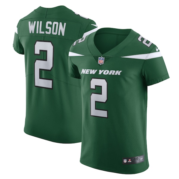 Zach Wilson New York Jets Nike Vapor Elite Jersey - Gotham Green/Black