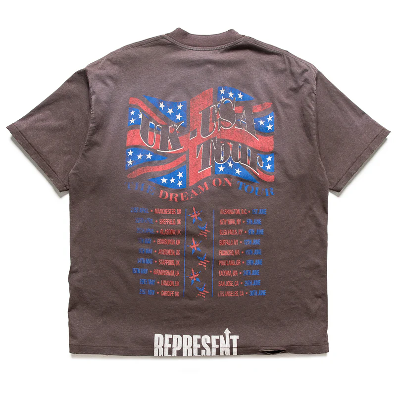 Represent Dream On Tour Tee - Nero