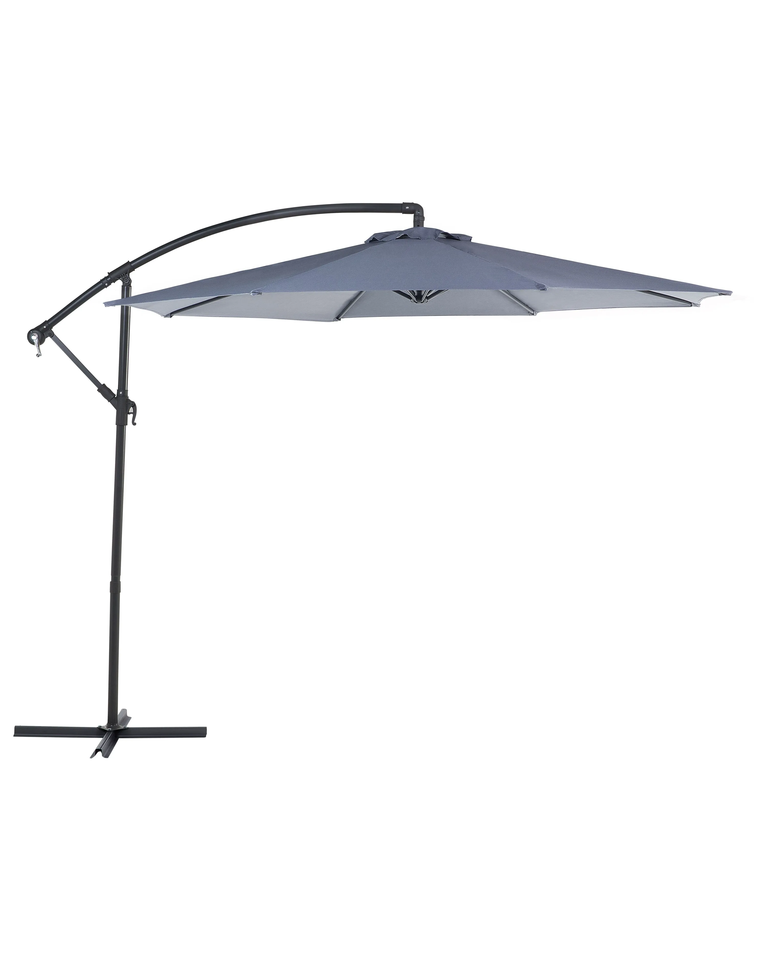 Cantilever Parasol 300 cm RAVENNA Dark Grey