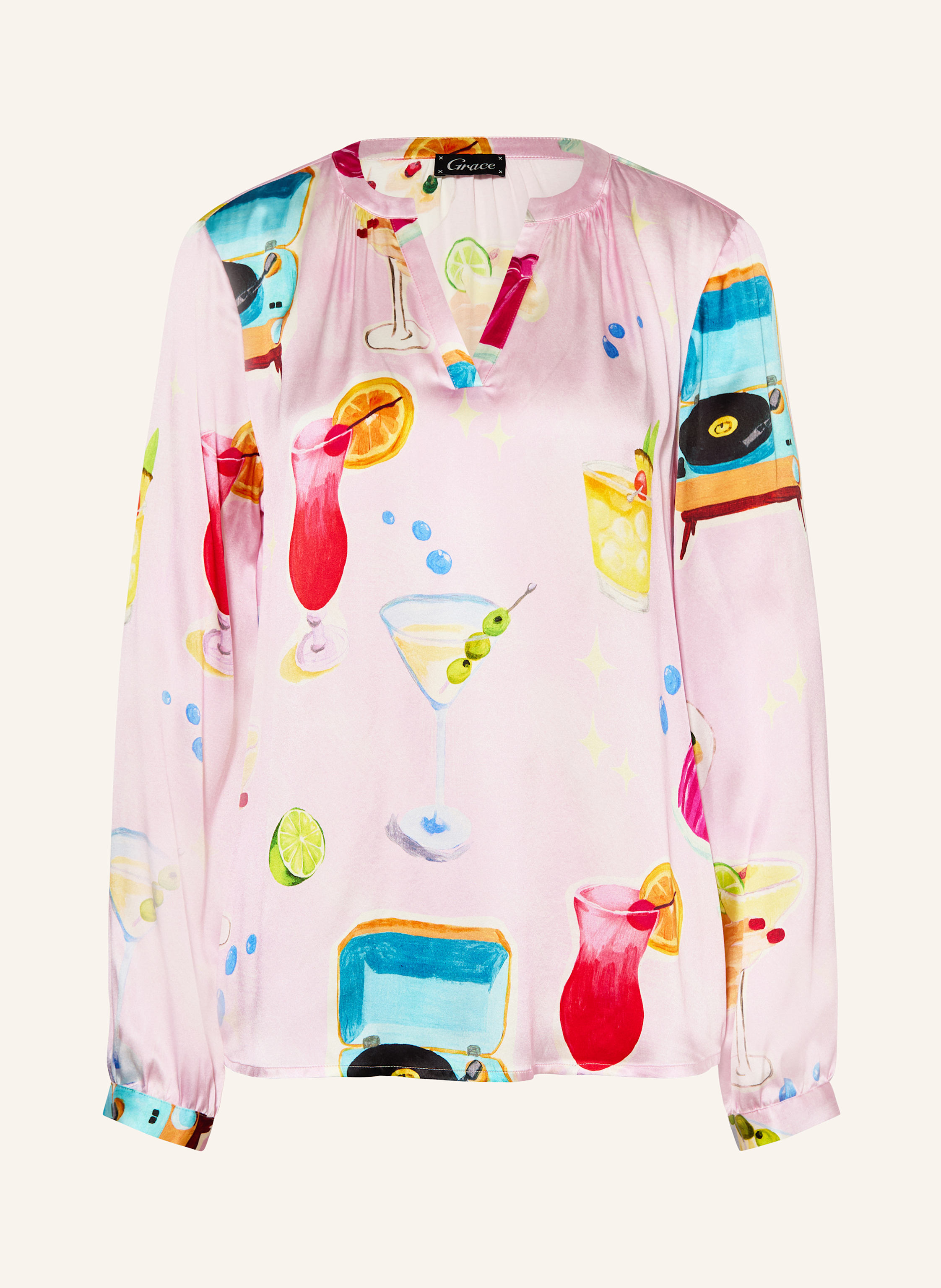 Grace Blusenshirt mit Seide