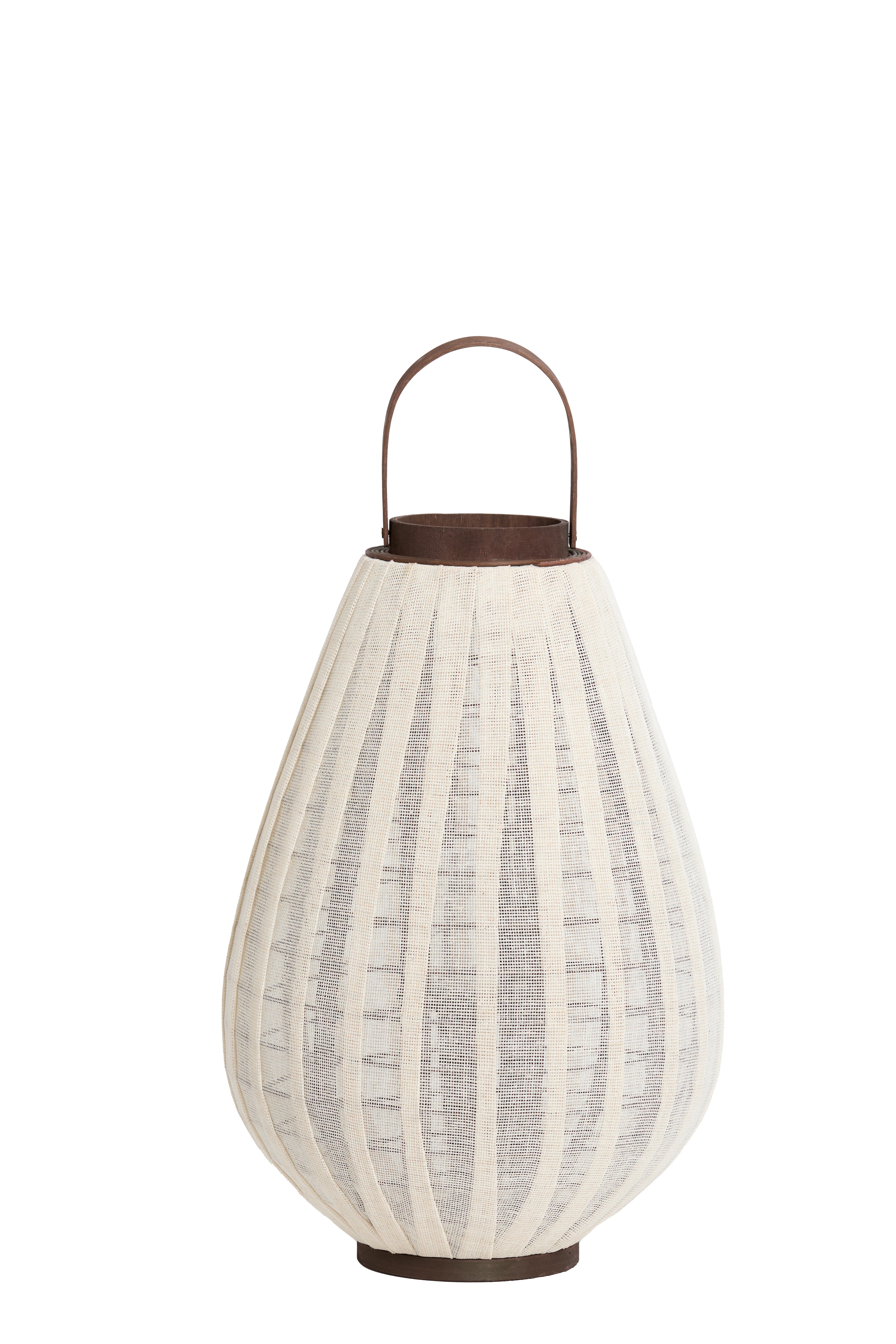 Light & Living windlicht DAZIO - Ø36x55cm - bruin
