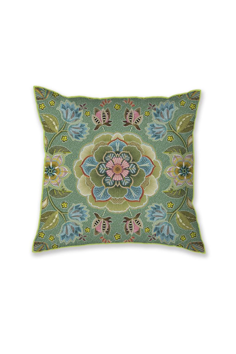 Pip Studio decoratiekussen Matata Square - 35x60 cm - groen