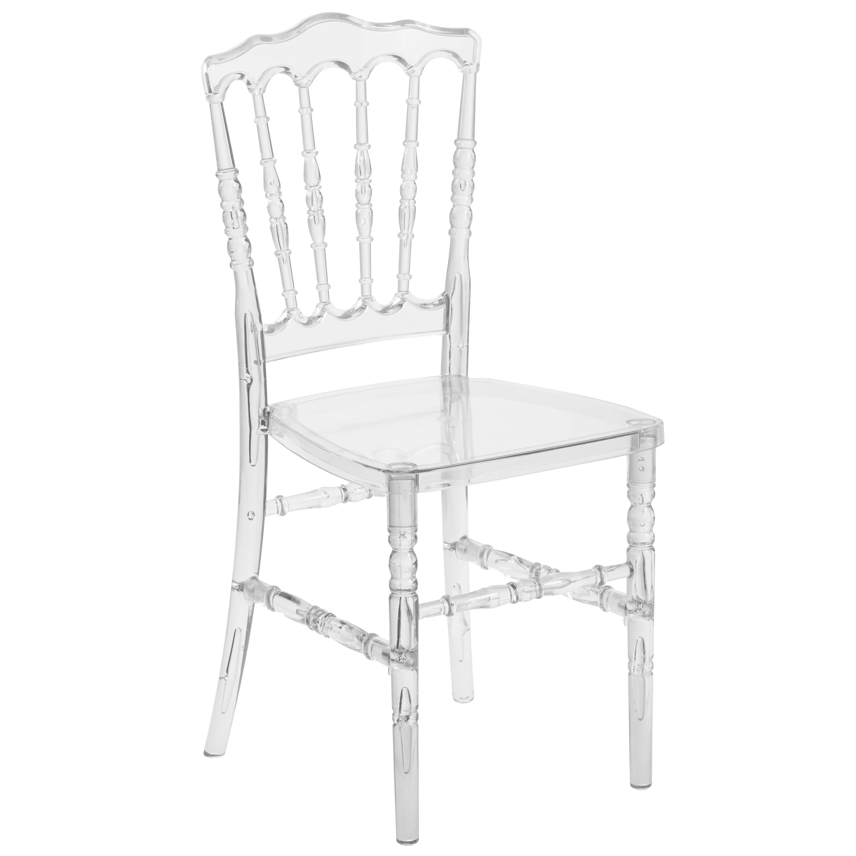 Crystal Ice Napoleon Stacking Chair - Event Seating - Hospitality Seating