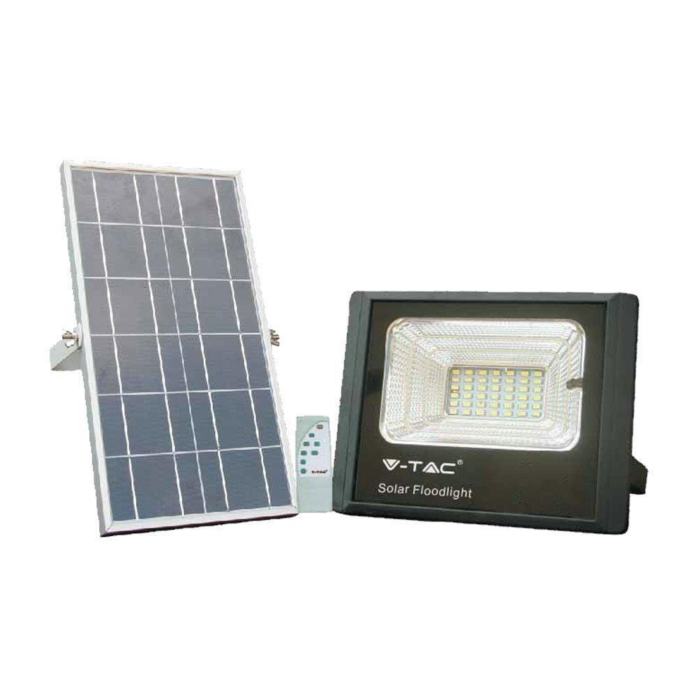 Naświetlacz halogen LED V-TAC Solarny 12W IP65 VT-25W neutralny 550lm