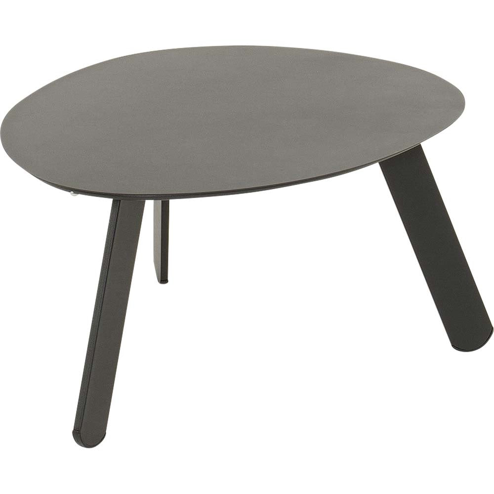 Lesli Living sidetable Tiki - zwart - 55x46x28cm